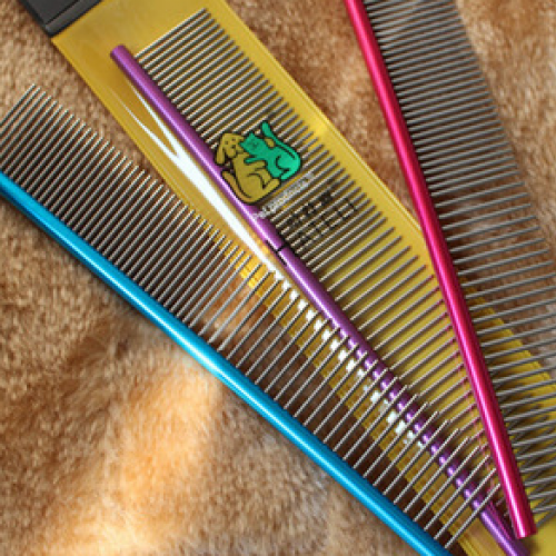 New Dog Cat Pet Grooming Accessories Stainless Steel Hair Comb Cleaning Brush Small Dogs Pet Supplies 1pc